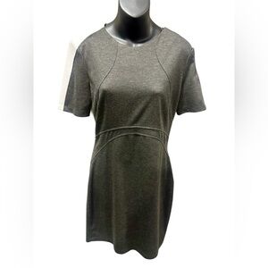 W118 by Walter Baker Charcoal and White Bodycon Mini Dress